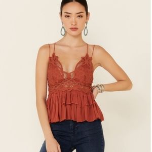 NWT Free People Adella Cami Winding Roads